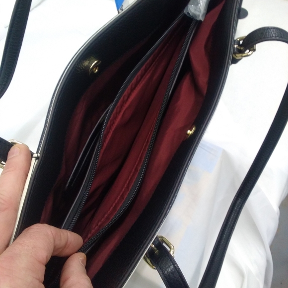 Anne Klein Vintage Ebony and Ivory Two-Handle § - Picture 9 of 13